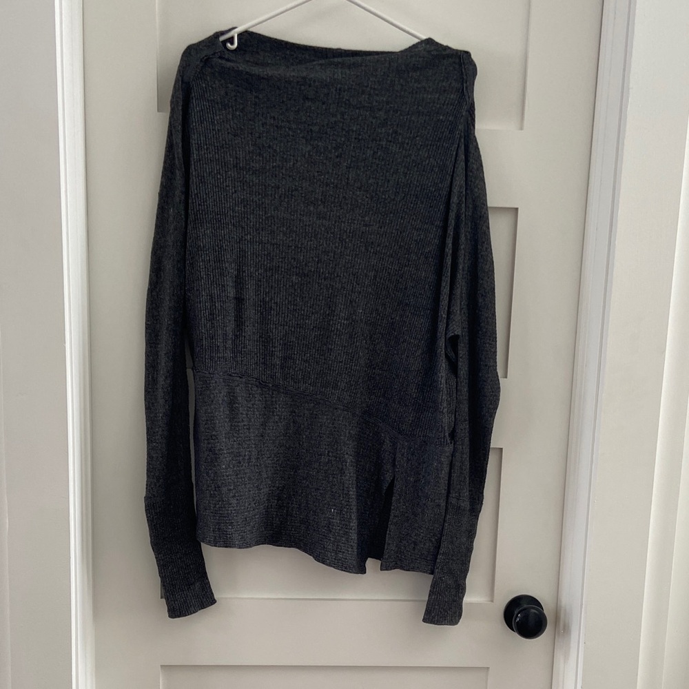 We The Free Charcoal Knit Top​